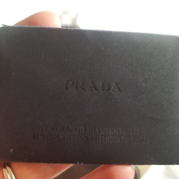 Authentic Prada Canvas and Leather Bag - Picture 5 of 10